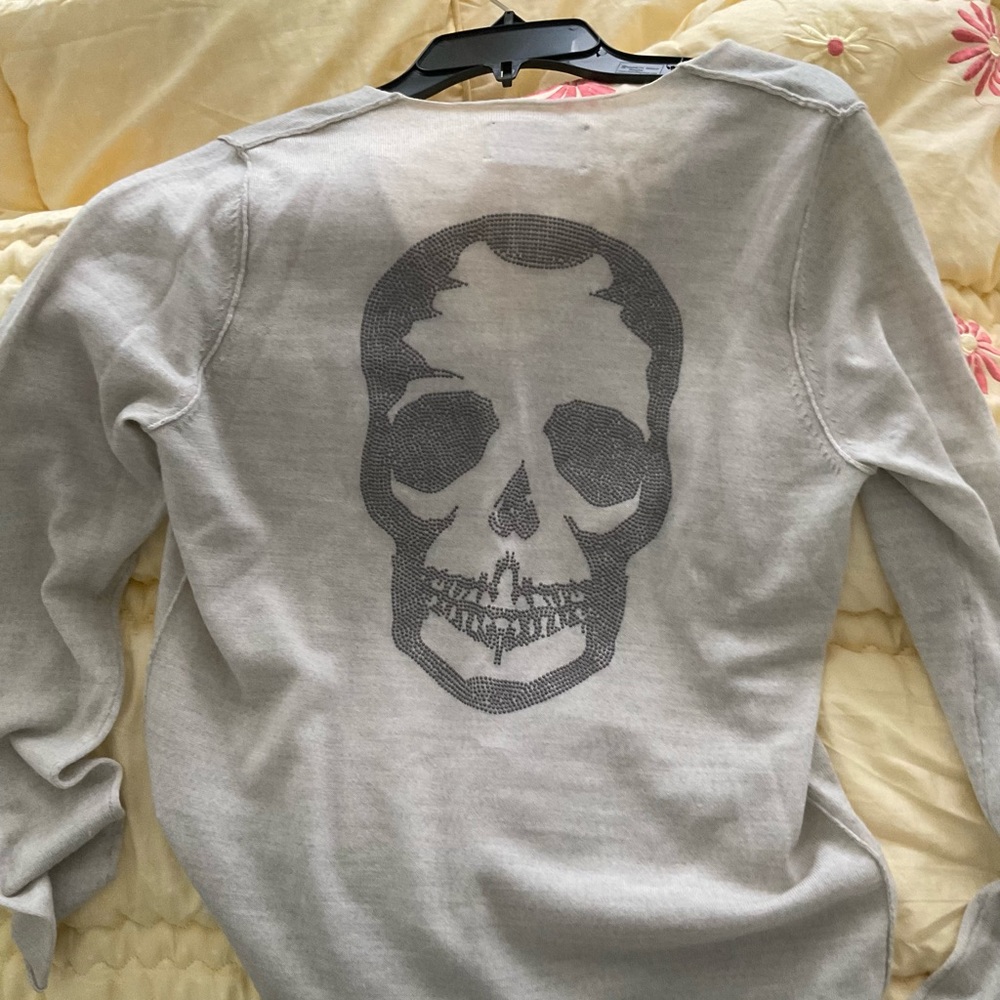 Zadig and Voltaire skeleton knit top